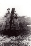 Jānis Tumuls un Jānis Osis, pirmā diena pēc kara