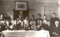 Vēdeles nometnes 1948. g. 7. klase.