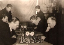 Latviešu šacha meistarības turnīra fināls.