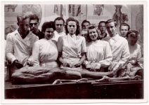 Baltijas Universitātes studenti anatomikumā