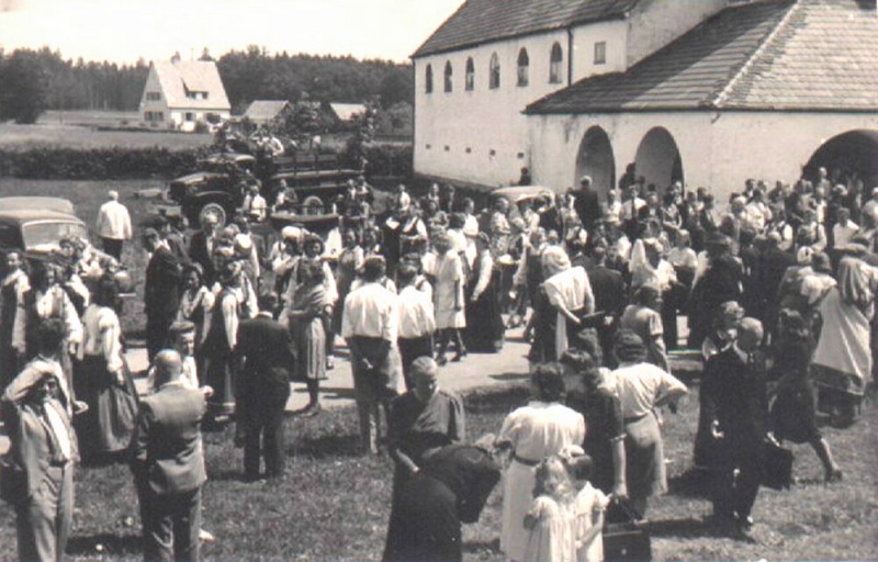 Pie Fišbachas baznīcas dziemu dienu laikā